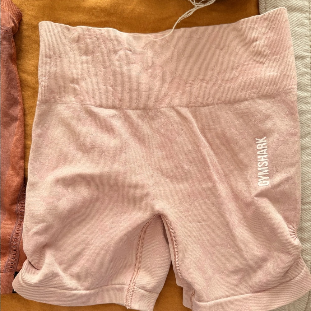 Gymshark Women's Pink Shorts